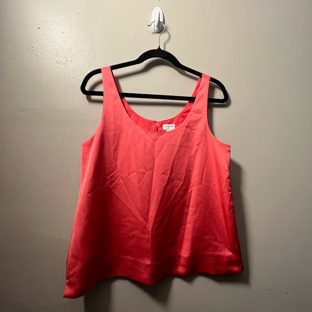 J. Crew small Coral Tank Top